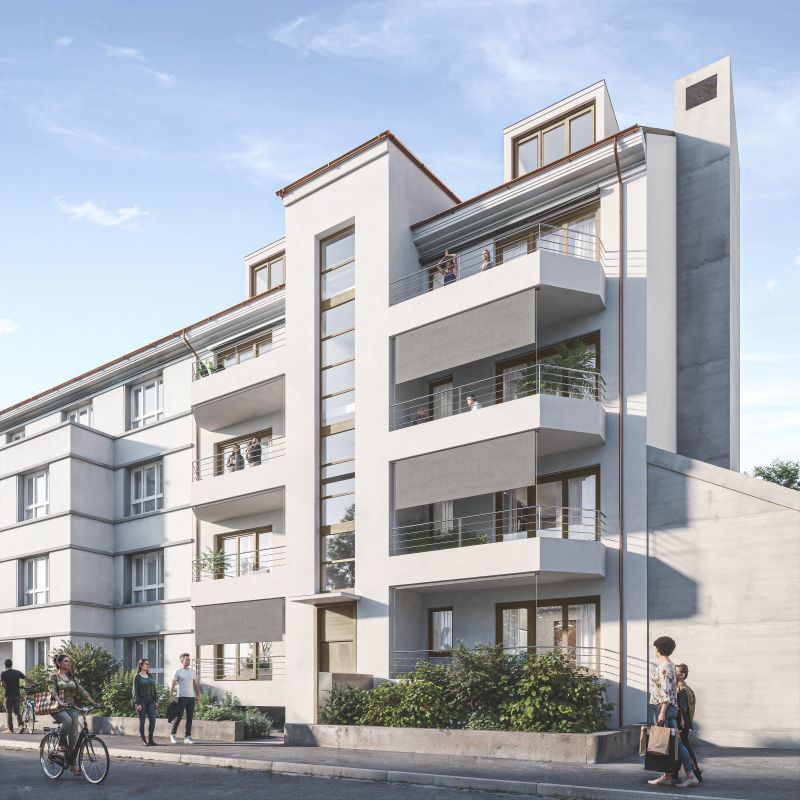 Eisenbahnweg / Basel, Switzerland  <br>Architect: <a target='_blank' href='https://www.kohlerstraumann.com/'>KOHLERSTRAUMANN</a>